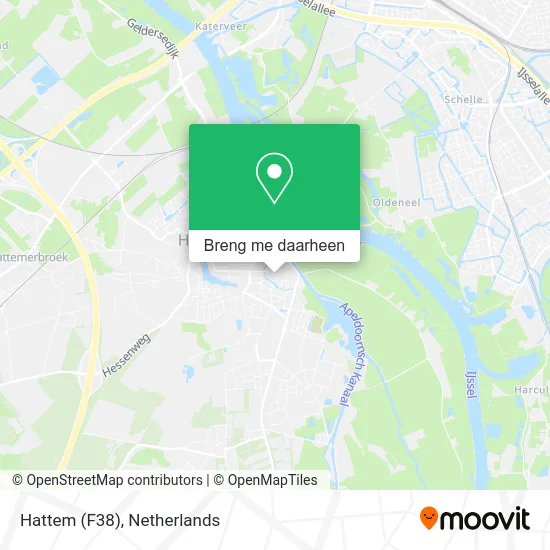 Hattem (F38) kaart