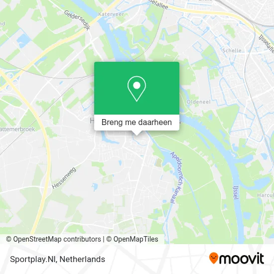 Sportplay.Nl kaart