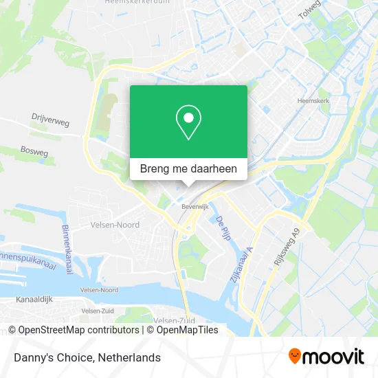 Danny's Choice kaart