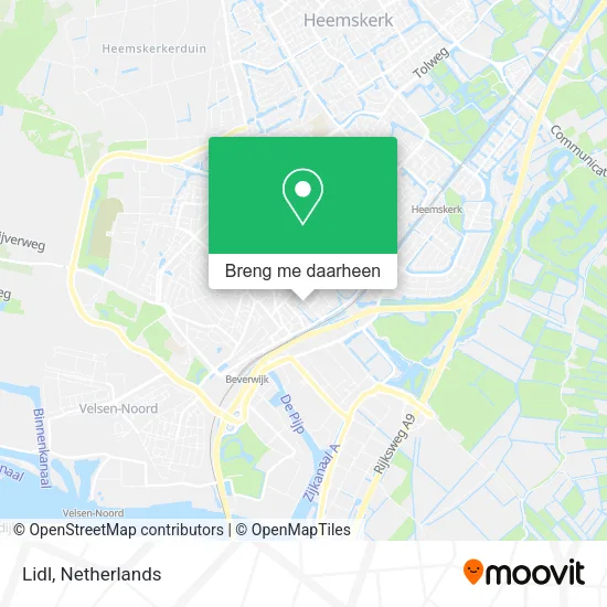 Lidl kaart