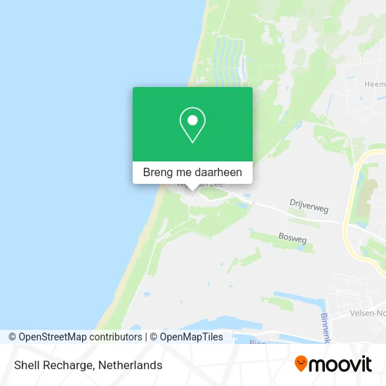 Shell Recharge kaart