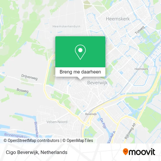 Cigo Beverwijk kaart