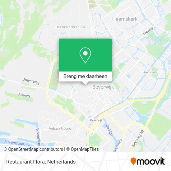 Restaurant Flora kaart