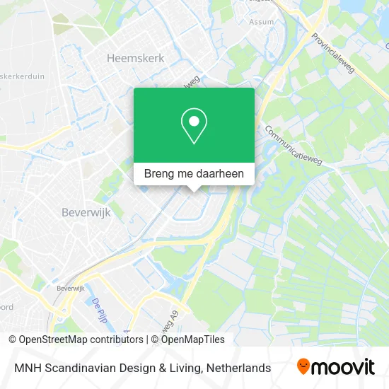 MNH Scandinavian Design & Living kaart