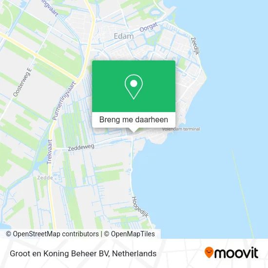 Groot en Koning Beheer BV kaart