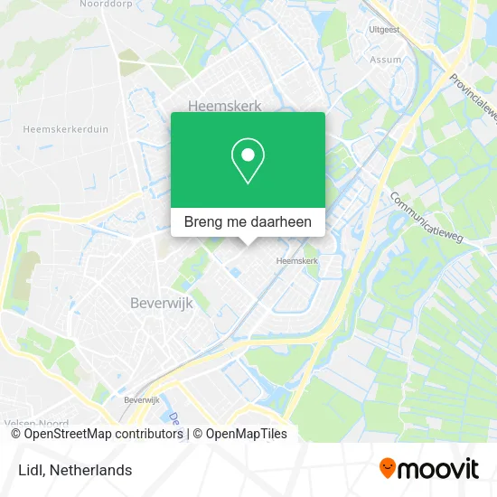 Lidl kaart