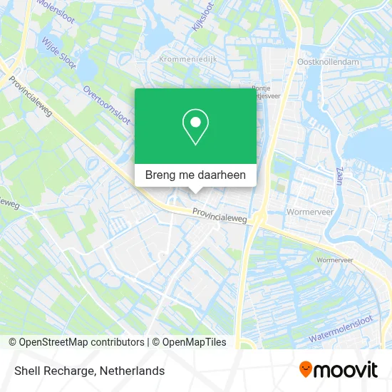 Shell Recharge kaart