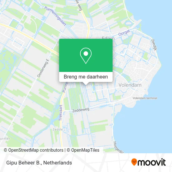 Gipu Beheer B. kaart