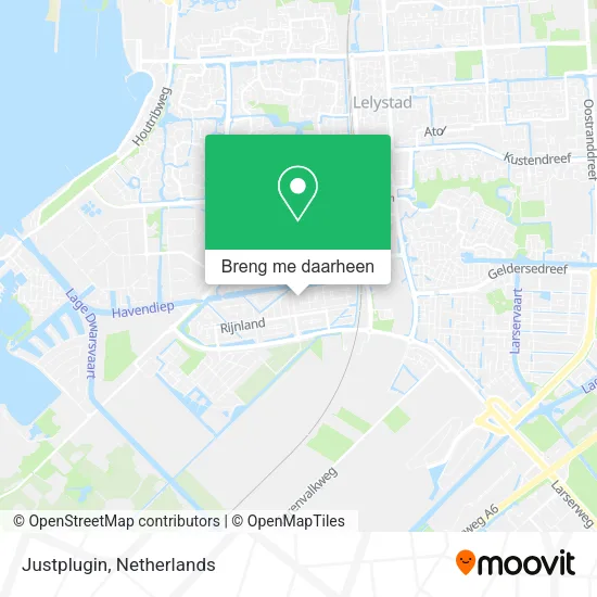 Justplugin kaart