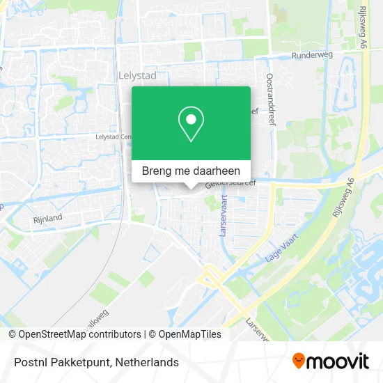 Postnl Pakketpunt kaart