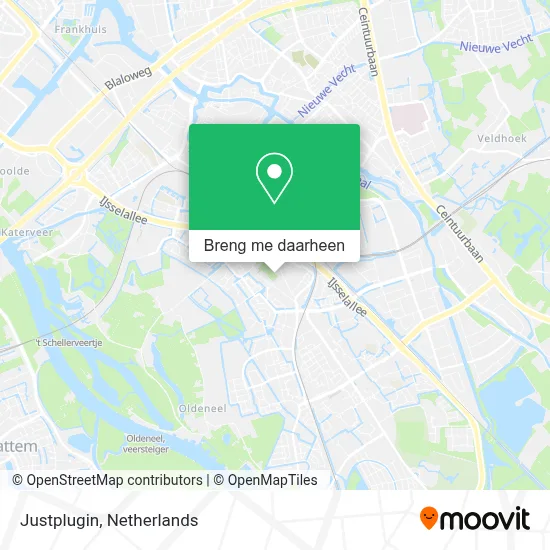 Justplugin kaart