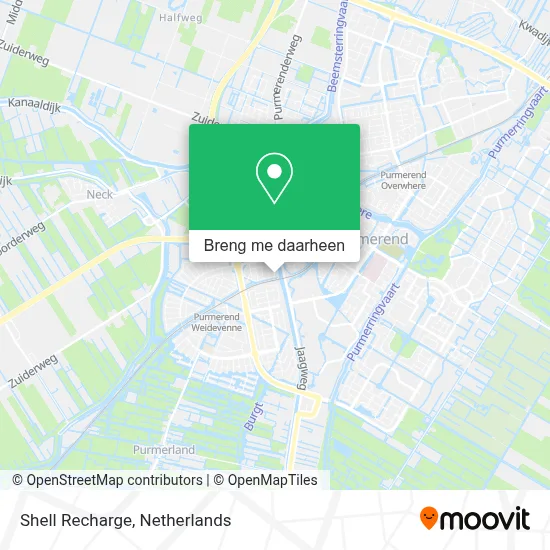 Shell Recharge kaart