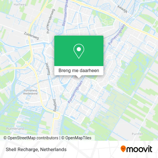 Shell Recharge kaart