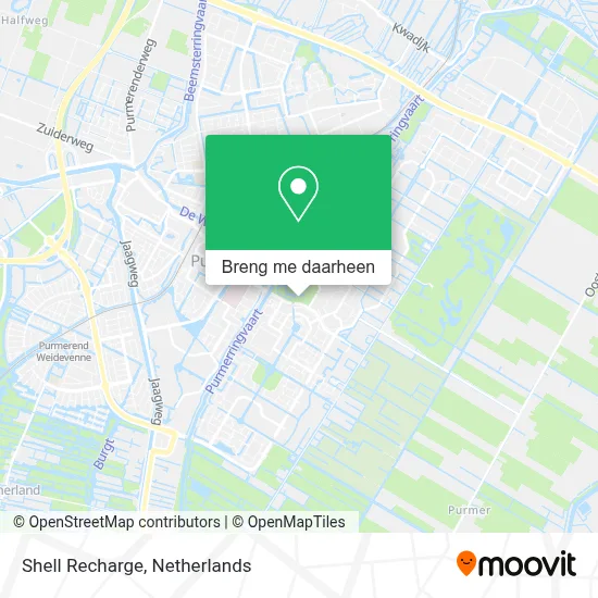 Shell Recharge kaart