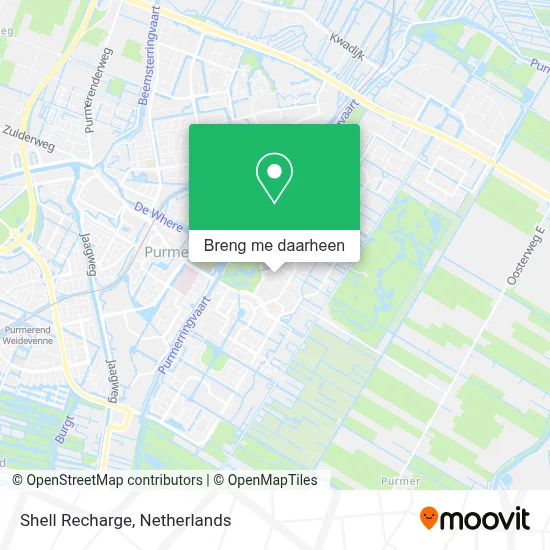 Shell Recharge kaart