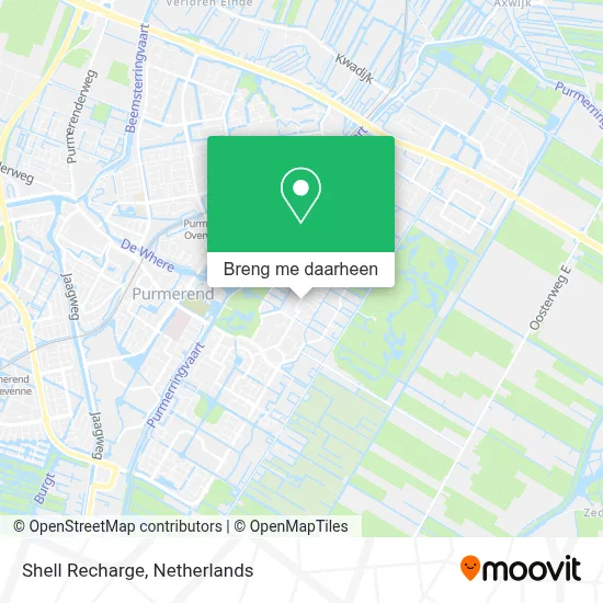 Shell Recharge kaart