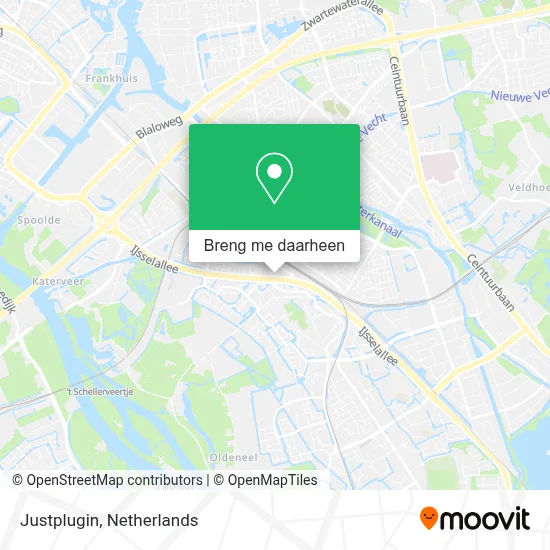 Justplugin kaart