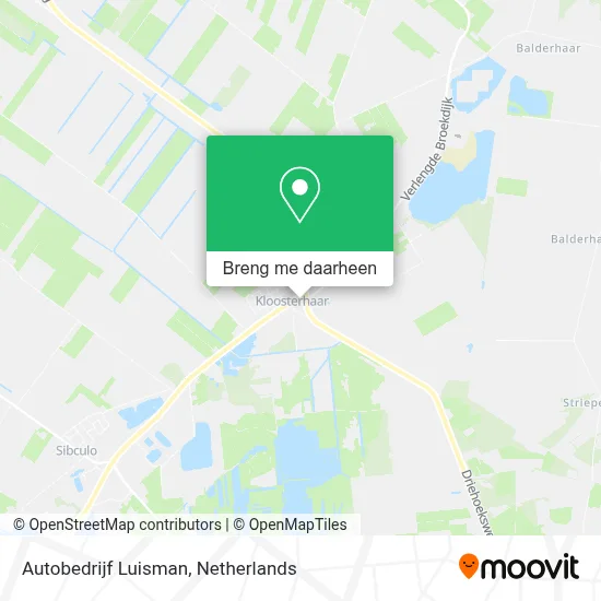 Autobedrijf Luisman kaart