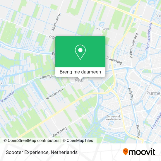 Scooter Experience kaart