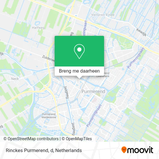 Rinckes Purmerend, d kaart