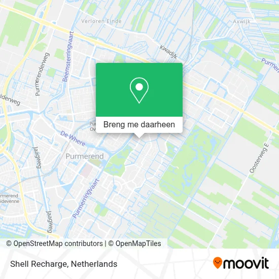 Shell Recharge kaart