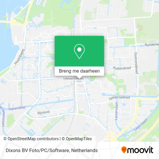 Dixons BV Foto/PC/Software kaart