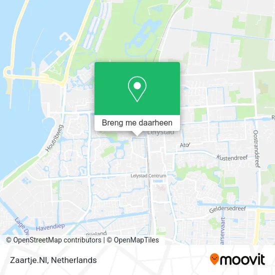 Zaartje.Nl kaart