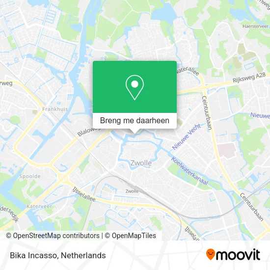 Bika Incasso kaart