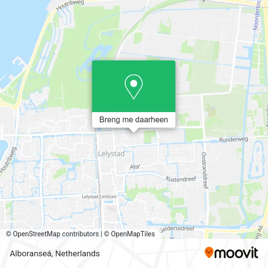 Alboranseá kaart