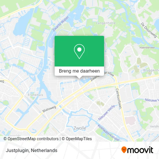 Justplugin kaart