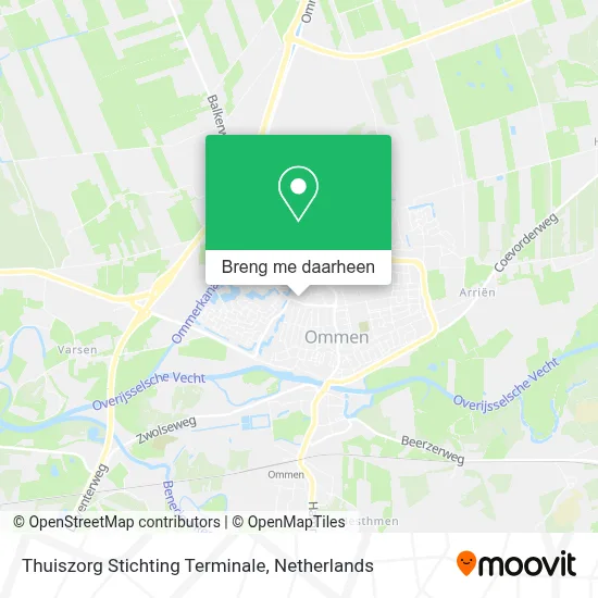 Thuiszorg Stichting Terminale kaart