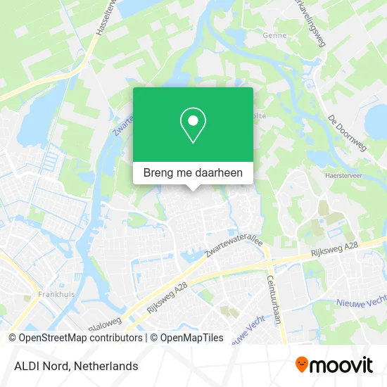 ALDI Nord kaart
