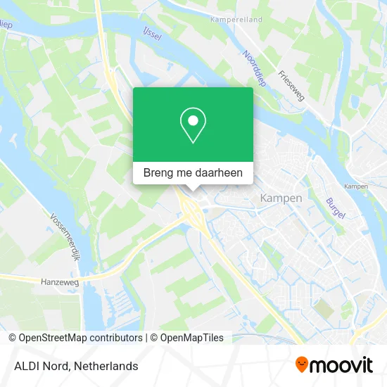 ALDI Nord kaart