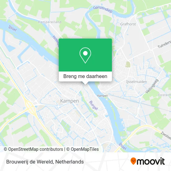 Brouwerij de Wereld kaart