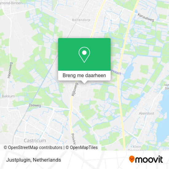 Justplugin kaart