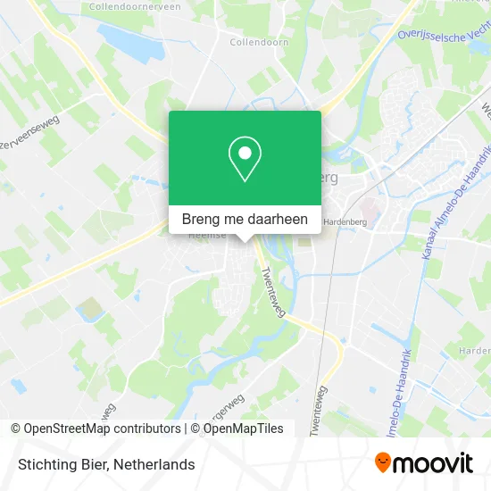 Stichting Bier kaart