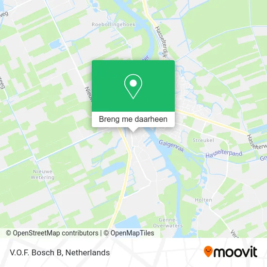 V.O.F. Bosch B kaart