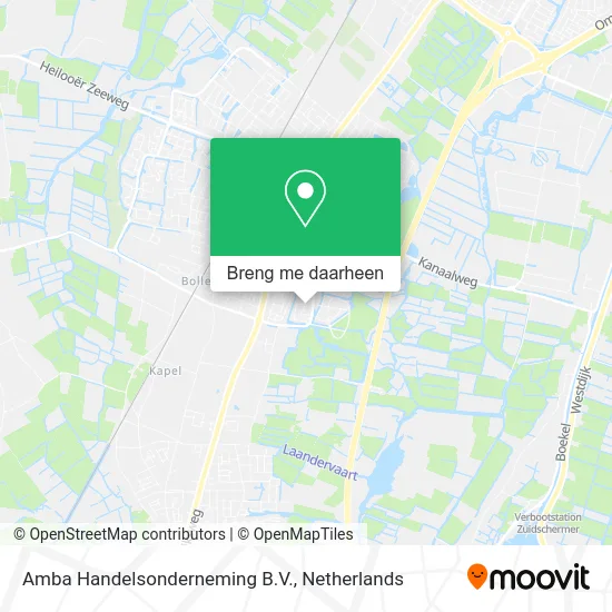 Amba Handelsonderneming B.V. kaart