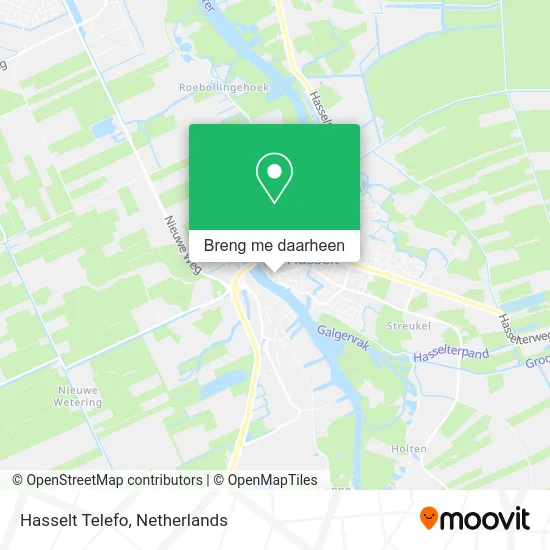 Hasselt Telefo kaart