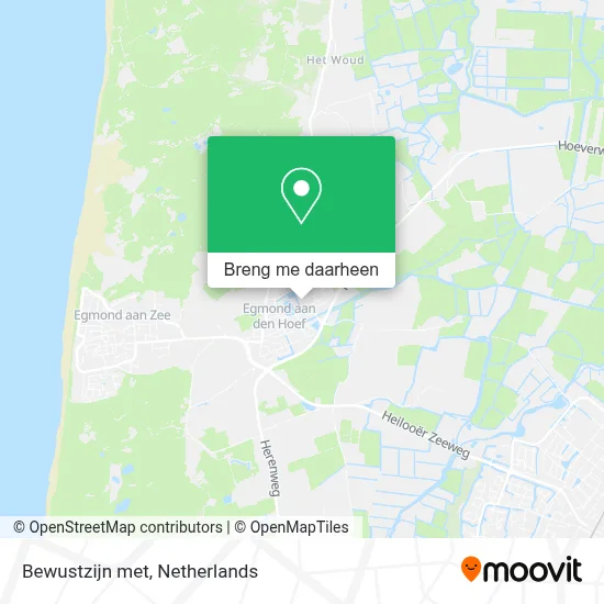 Bewustzijn met kaart