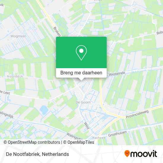 De Nootfabriek kaart