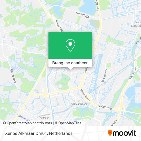 Xenos Alkmaar Dm01 kaart
