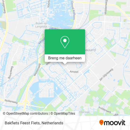 Bakfiets Feest Fiets kaart