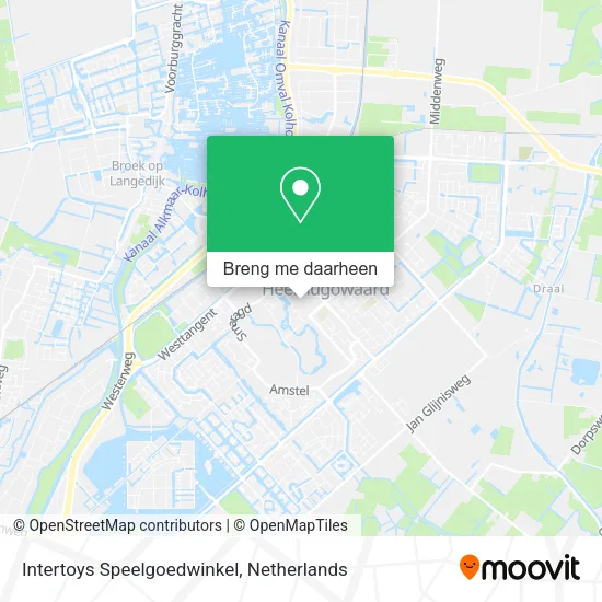 Intertoys Speelgoedwinkel kaart