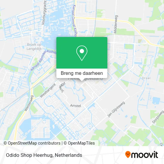 Odido Shop Heerhug kaart
