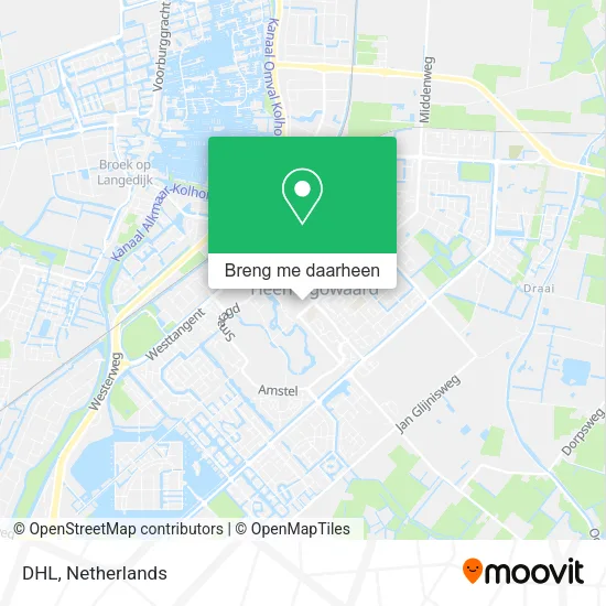 DHL kaart