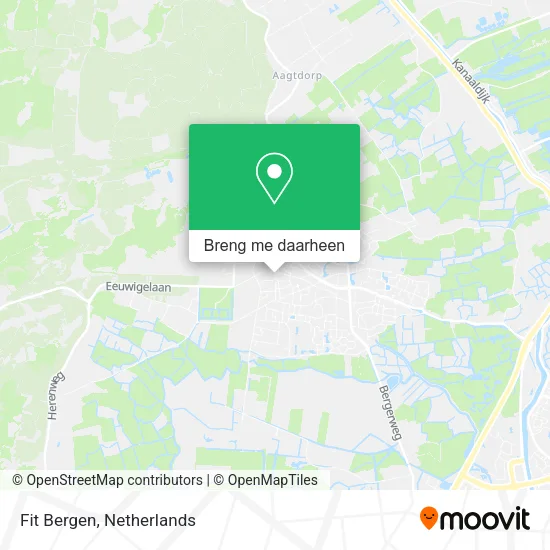 Fit Bergen kaart