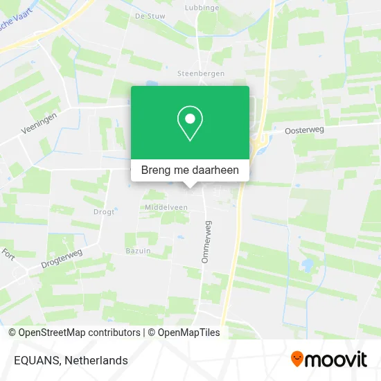 EQUANS kaart