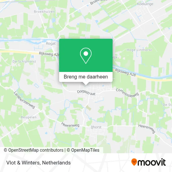 Vlot & Winters kaart