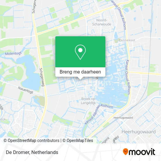 De Dromer kaart